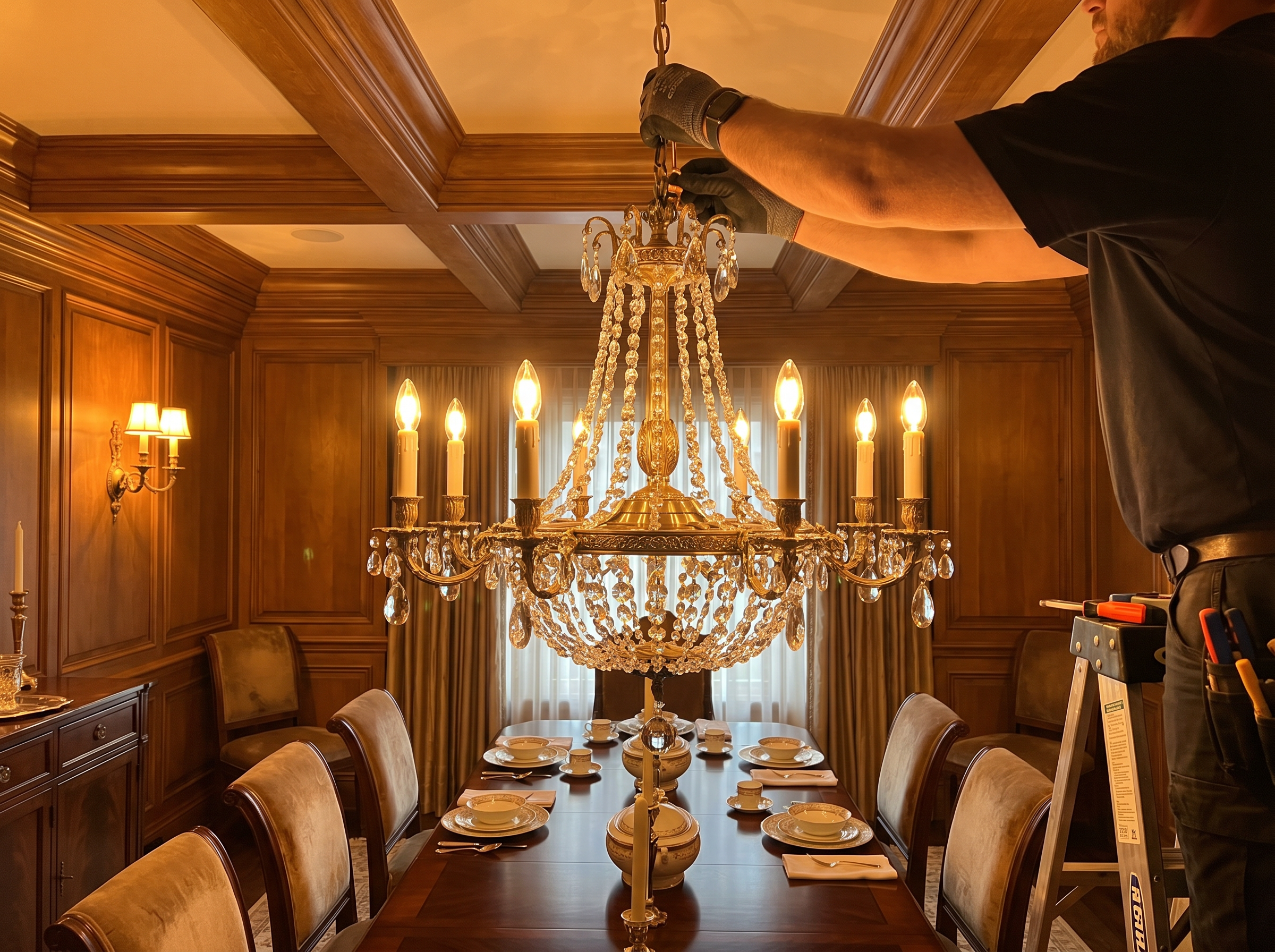 Light Fixture Installation in Silver Lake, Los Angeles — Home Projex LLC